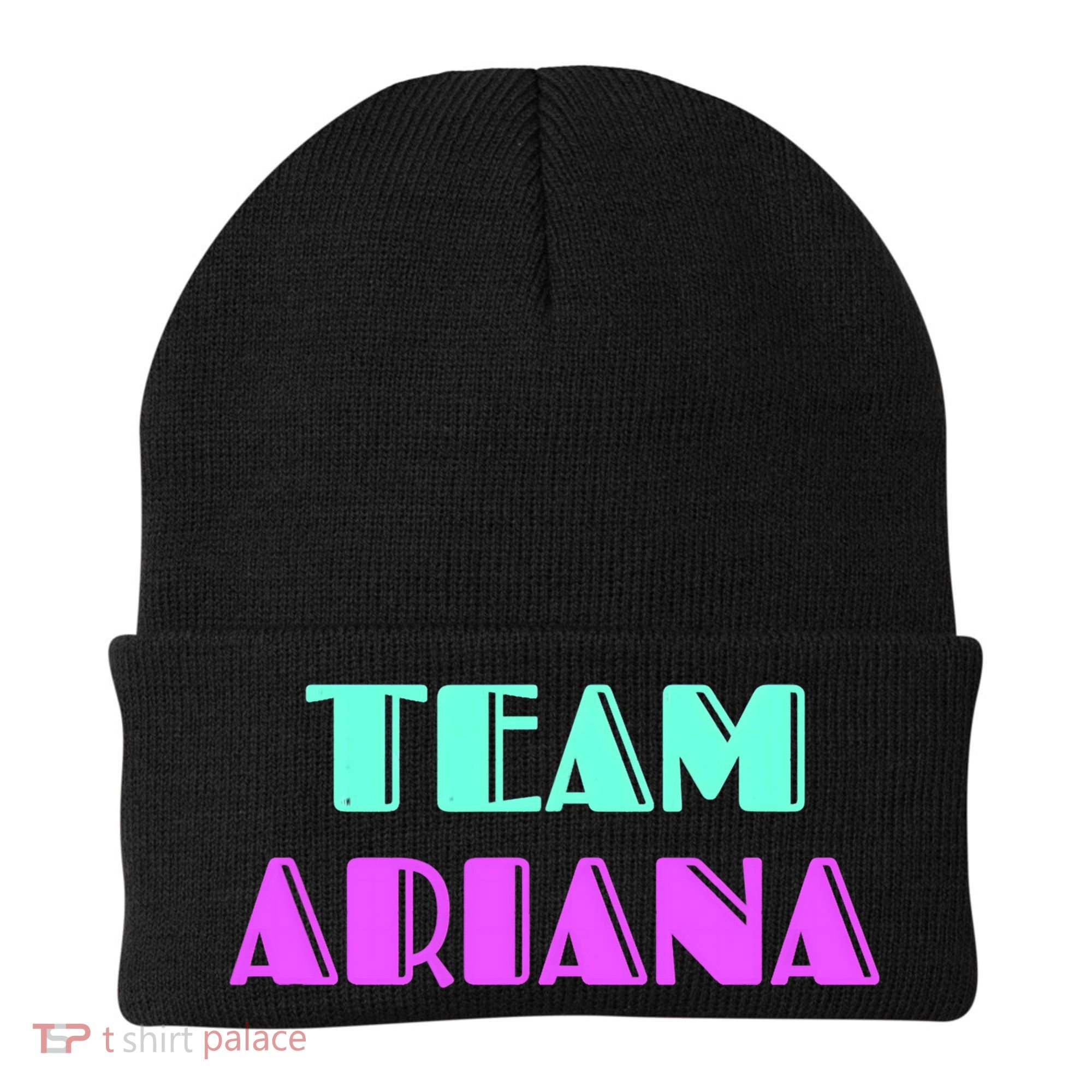 Cheer For Ariana, Show Support Be On Team Ariana | 90s Style Beanie