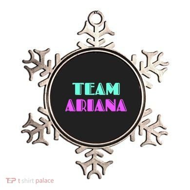 Cheer For Ariana, Show Support Be On Team Ariana | 90s Style Ornament