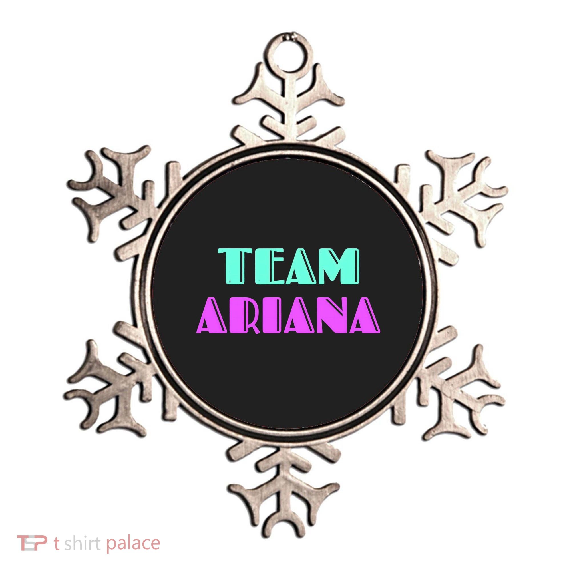 Cheer For Ariana, Show Support Be On Team Ariana | 90s Style Ornament