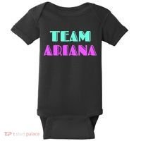Cheer For Ariana, Show Support Be On Team Ariana | 90s Style Baby Bodysuit thumb 0