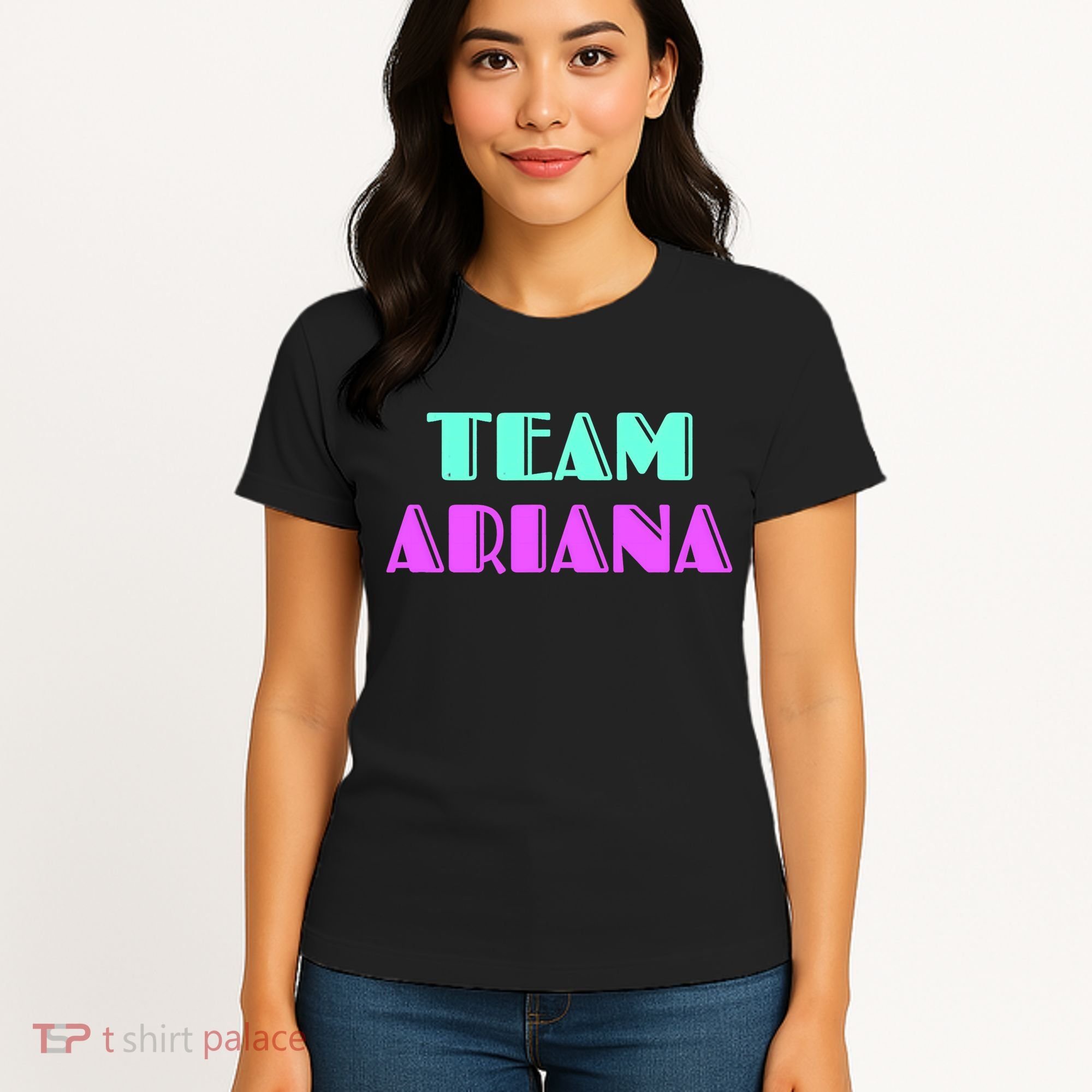 Cheer For Ariana, Show Support Be On Team Ariana | 90s Style Women's T-Shirt