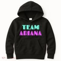 Cheer For Ariana, Show Support Be On Team Ariana | 90s Style Kids Hoodie thumb 0