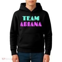 Cheer For Ariana, Show Support Be On Team Ariana | 90s Style Kids Hoodie thumb 4