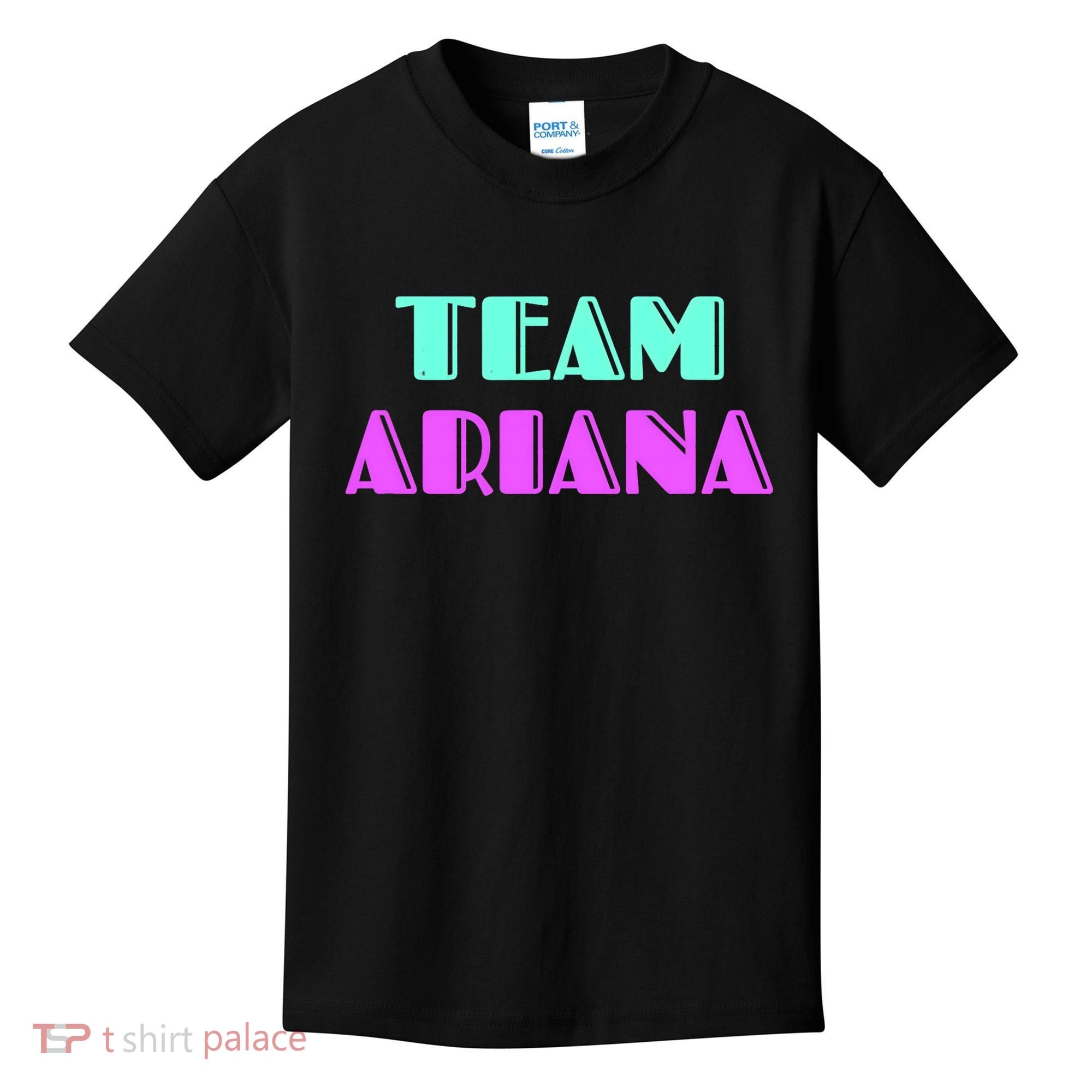 Cheer For Ariana, Show Support Be On Team Ariana | 90s Style Kids T-Shirt
