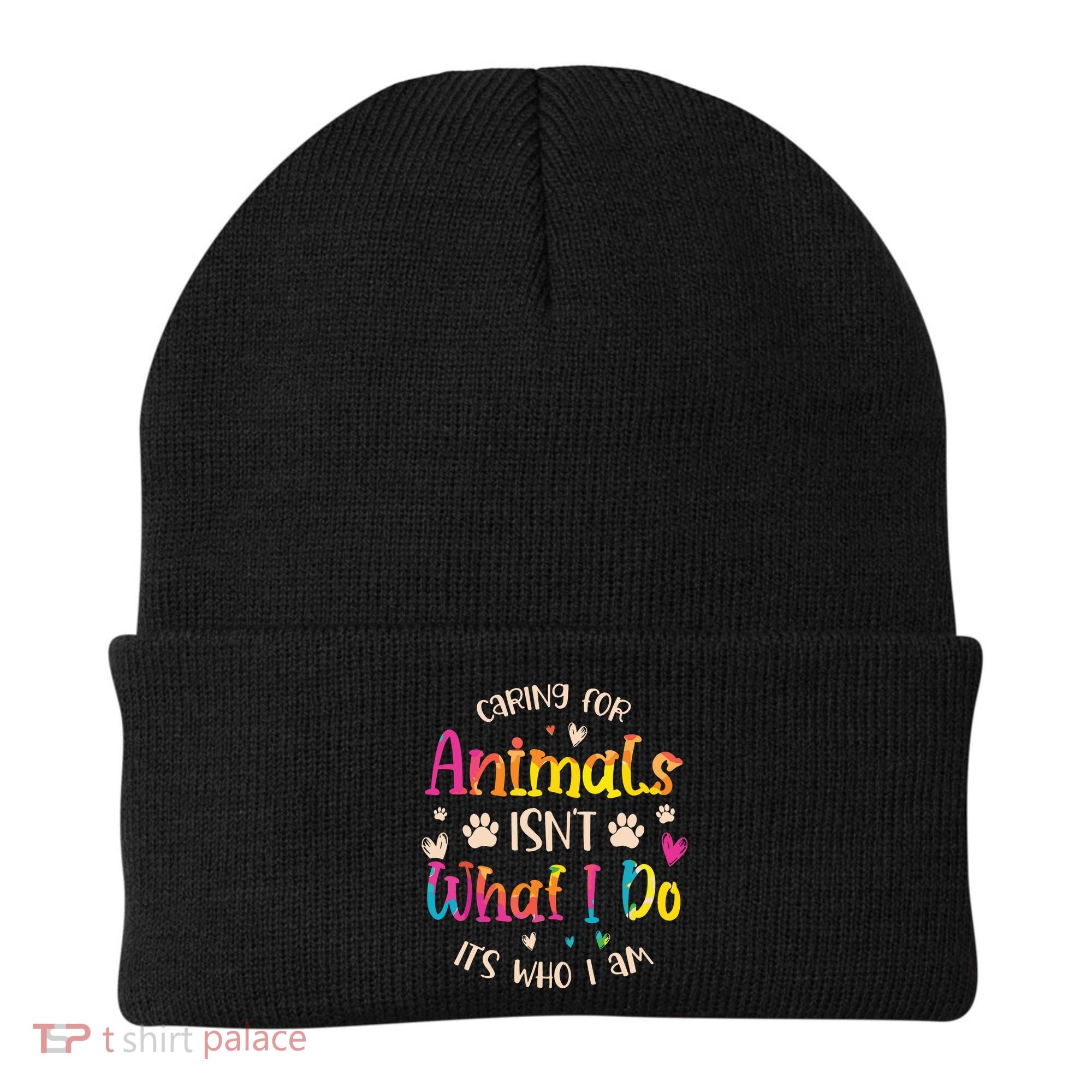 Caring For Animals Isnt What I Do Its Who Animal Rescue Beanie
