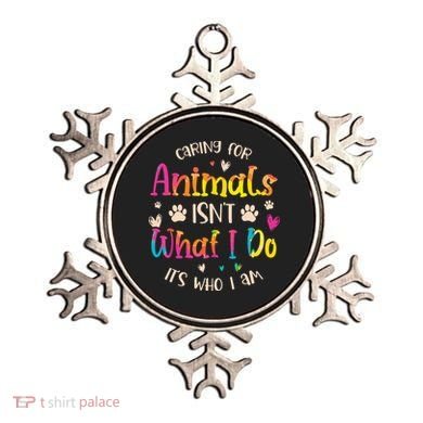 Caring For Animals Isnt What I Do Its Who Animal Rescue Ornament
