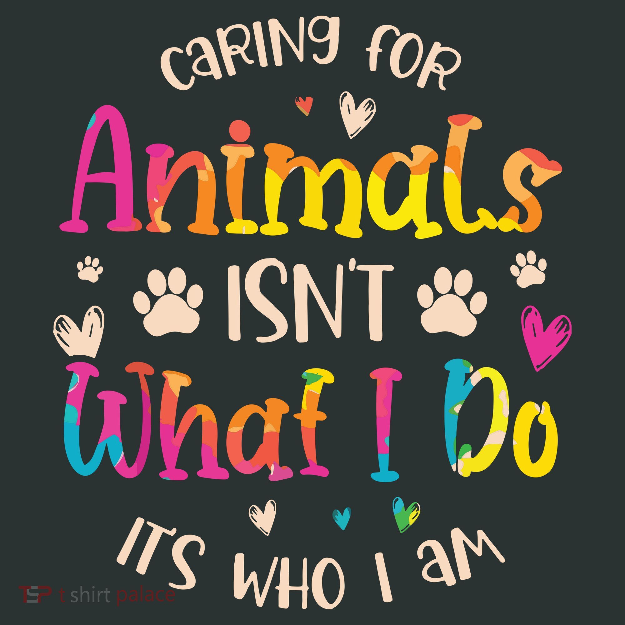 Caring For Animals Isnt What I Do Its Who Animal Rescue Mousepad