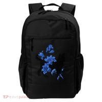 Cat Flower Art Cute Backpack thumb 0