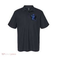 Cat Flower Art Cute Polo thumb 0
