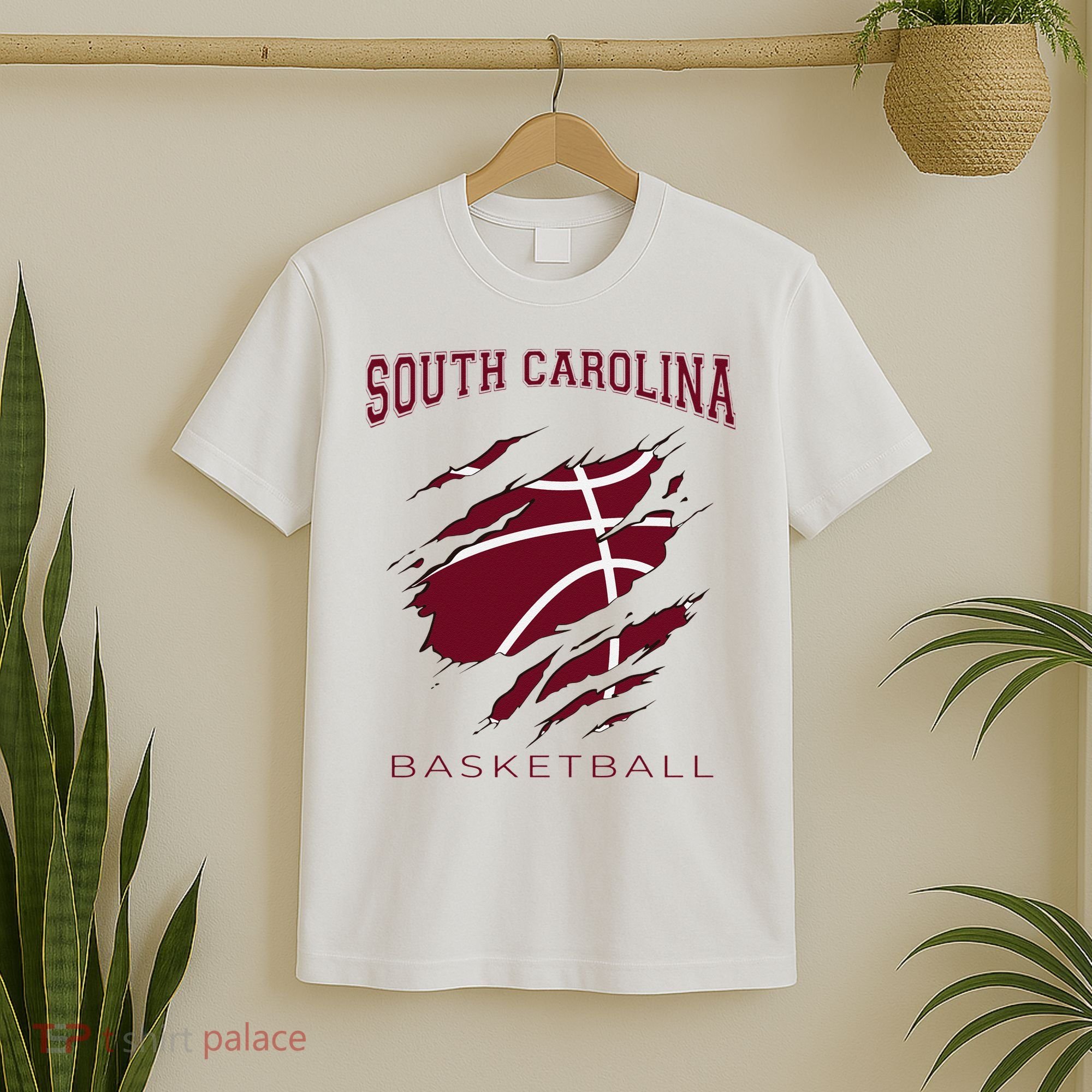 Carolinas Fan Apparel Hoops Gear South Carolina Basketball T-Shirt
