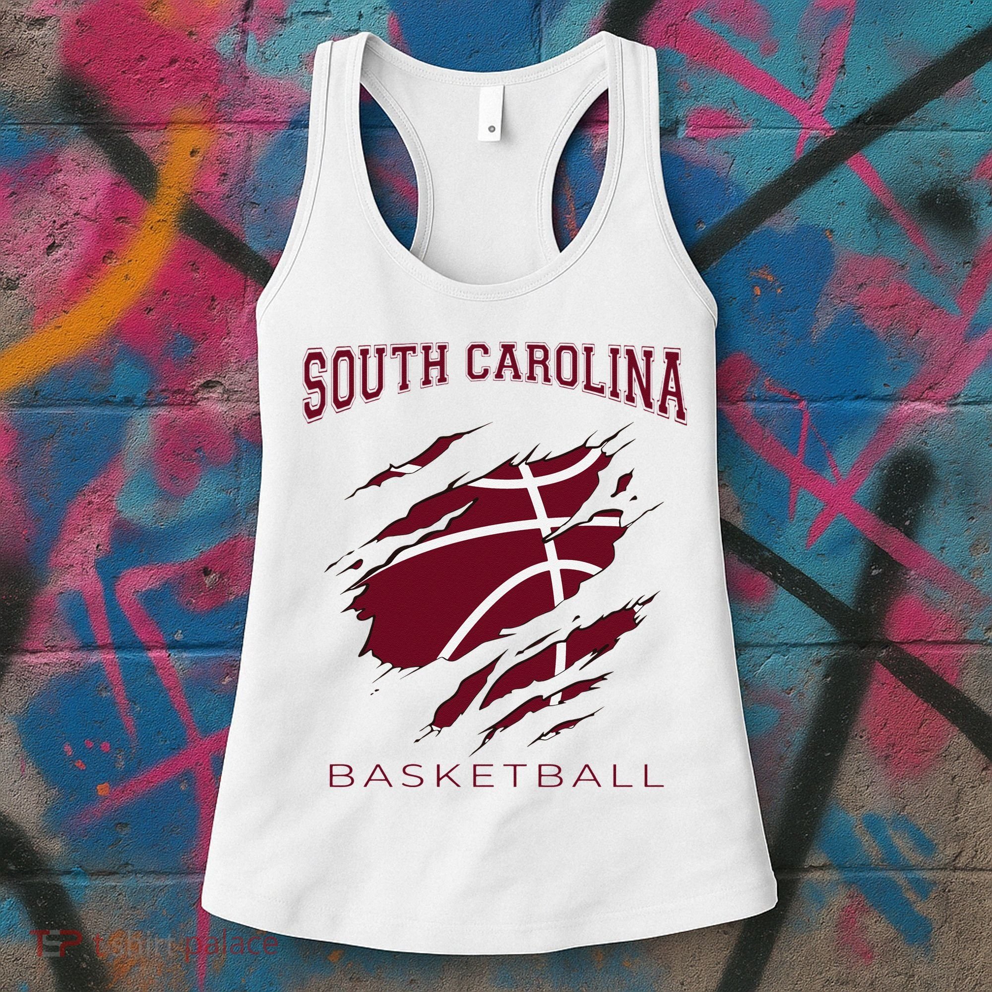 Carolinas Fan Apparel Hoops Gear South Carolina Basketball Women's Tank Top