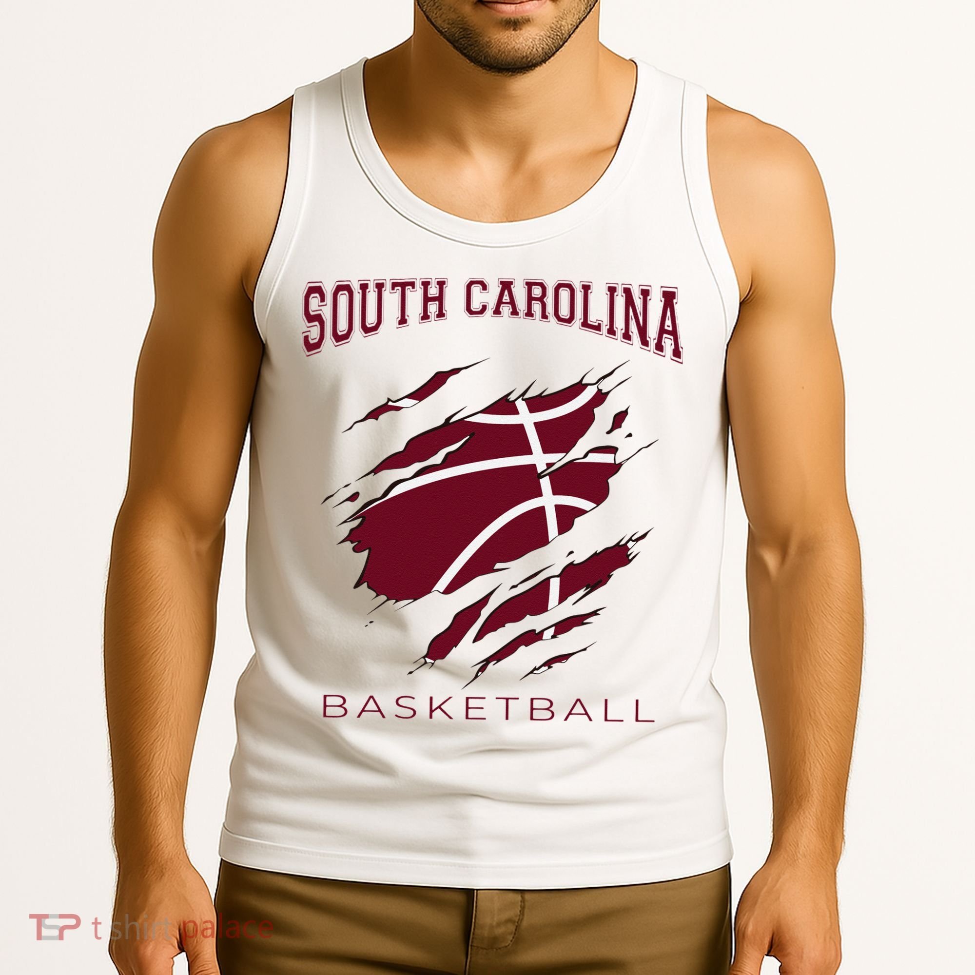 Carolinas Fan Apparel Hoops Gear South Carolina Basketball Tank Top