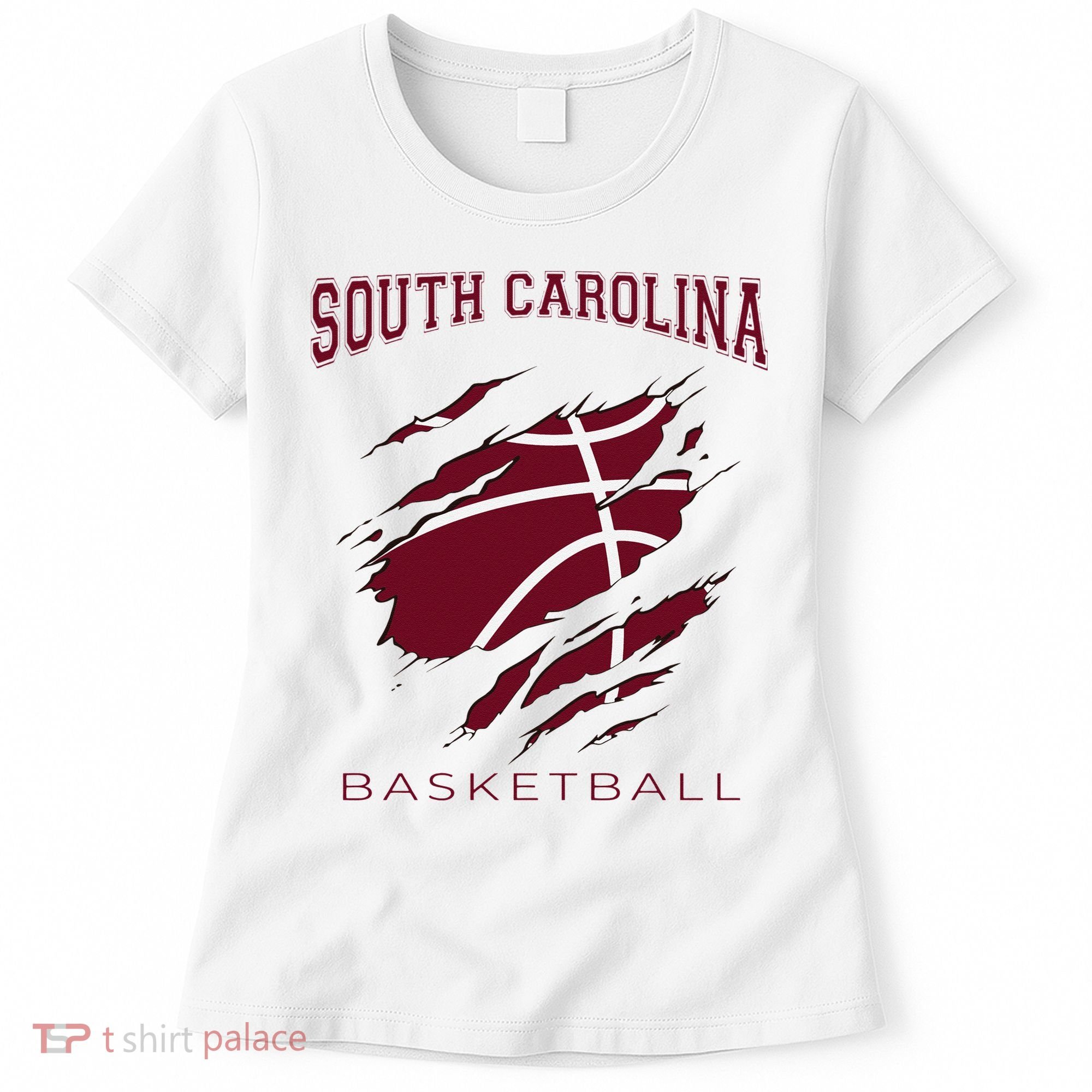 Carolinas Fan Apparel Hoops Gear South Carolina Basketball Women's T-Shirt