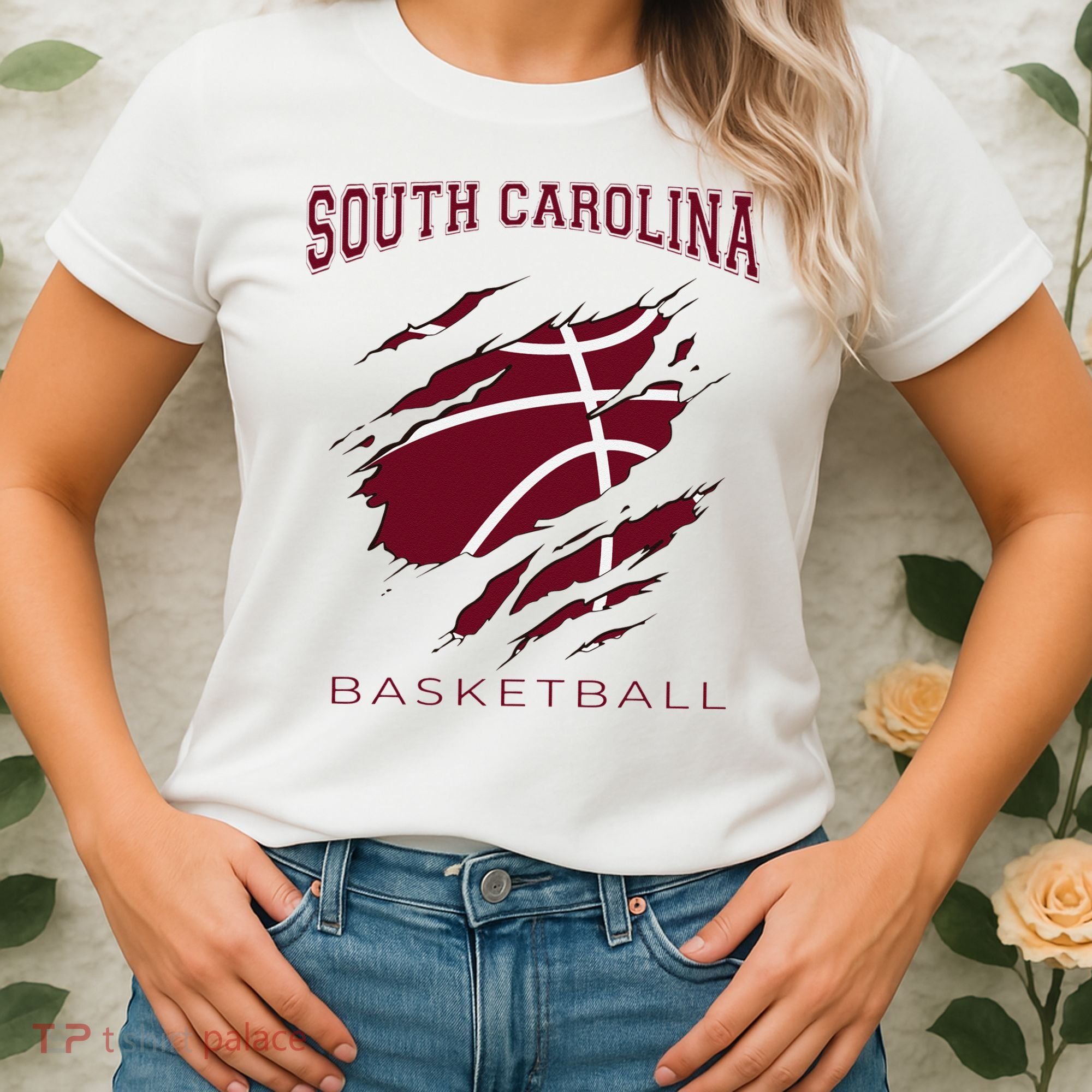 Carolinas Fan Apparel Hoops Gear South Carolina Basketball Women's T-Shirt