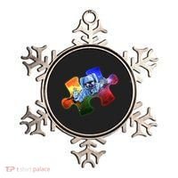 Cool Funny Autism Awareness Galaxy Puzzle Piece Astronaut Ornament thumb 0