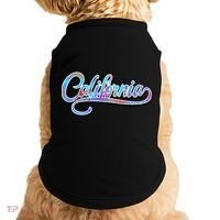 California Flower And Palm Doggie Tank thumb 0