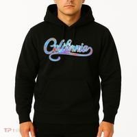 California Flower And Palm Hoodie thumb 2