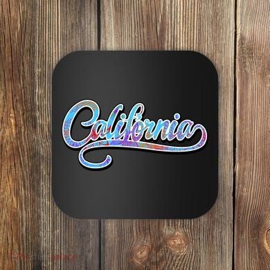 California Flower And Palm Coaster