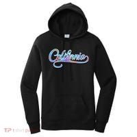 California Flower And Palm Women's Hoodie thumb 0