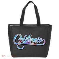 California Flower And Palm Tote Bag thumb 0