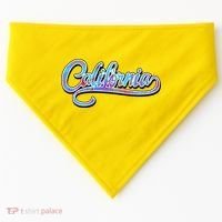 California Flower And Palm USA-Made Doggie Bandana thumb 0