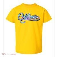 California Flower And Palm Toddler T-Shirt thumb 0
