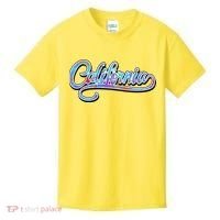 California Flower And Palm Kids T-Shirt thumb 0