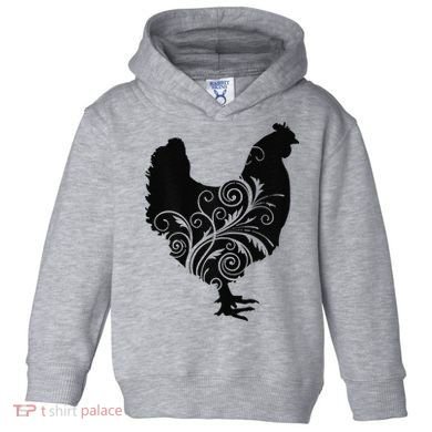 Chicken Farm Animal Poultry Farmer Gift Toddler Hoodie
