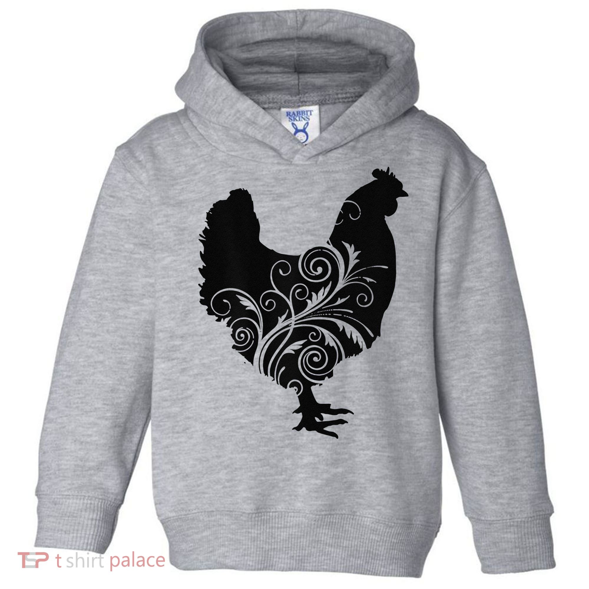 Chicken Farm Animal Poultry Farmer Gift Toddler Hoodie