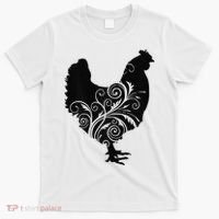 Chicken Farm Animal Poultry Farmer Gift T-Shirt thumb 0
