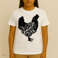 Chicken Farm Animal Poultry Farmer Gift T-Shirt thumb 4