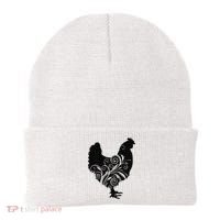 Chicken Farm Animal Poultry Farmer Gift Beanie thumb 0