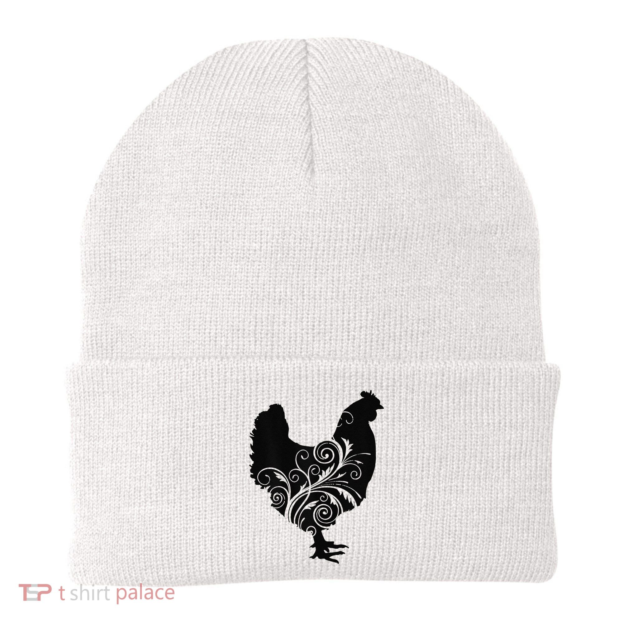 Chicken Farm Animal Poultry Farmer Gift Beanie