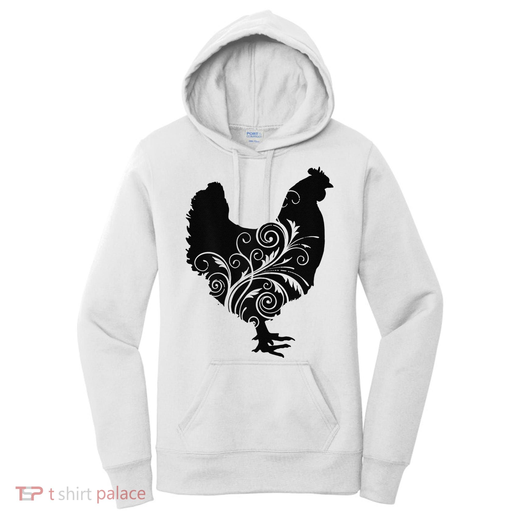 Chicken Farm Animal Poultry Farmer Gift Women's Hoodie