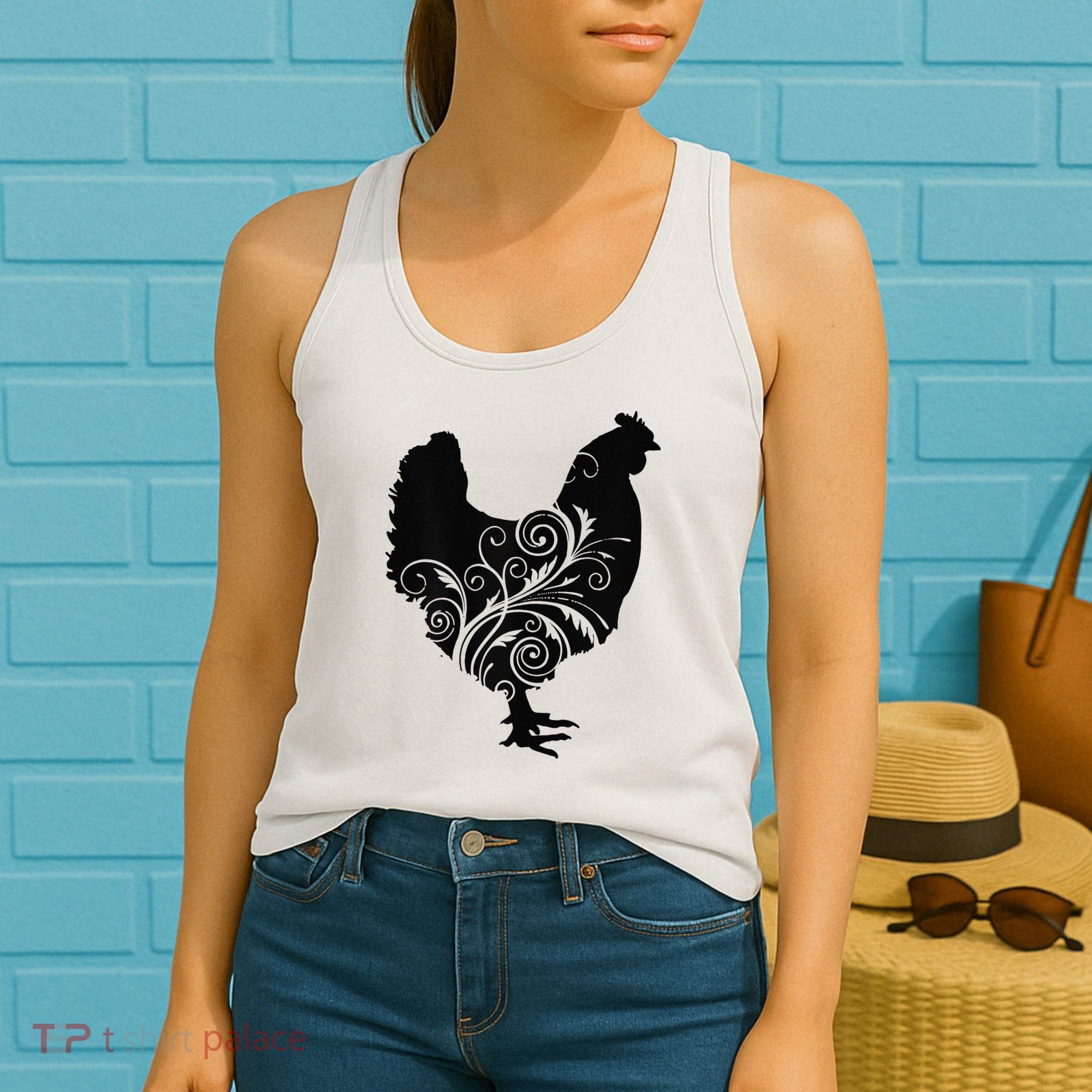 Chicken Farm Animal Poultry Farmer Gift Women's Tank Top