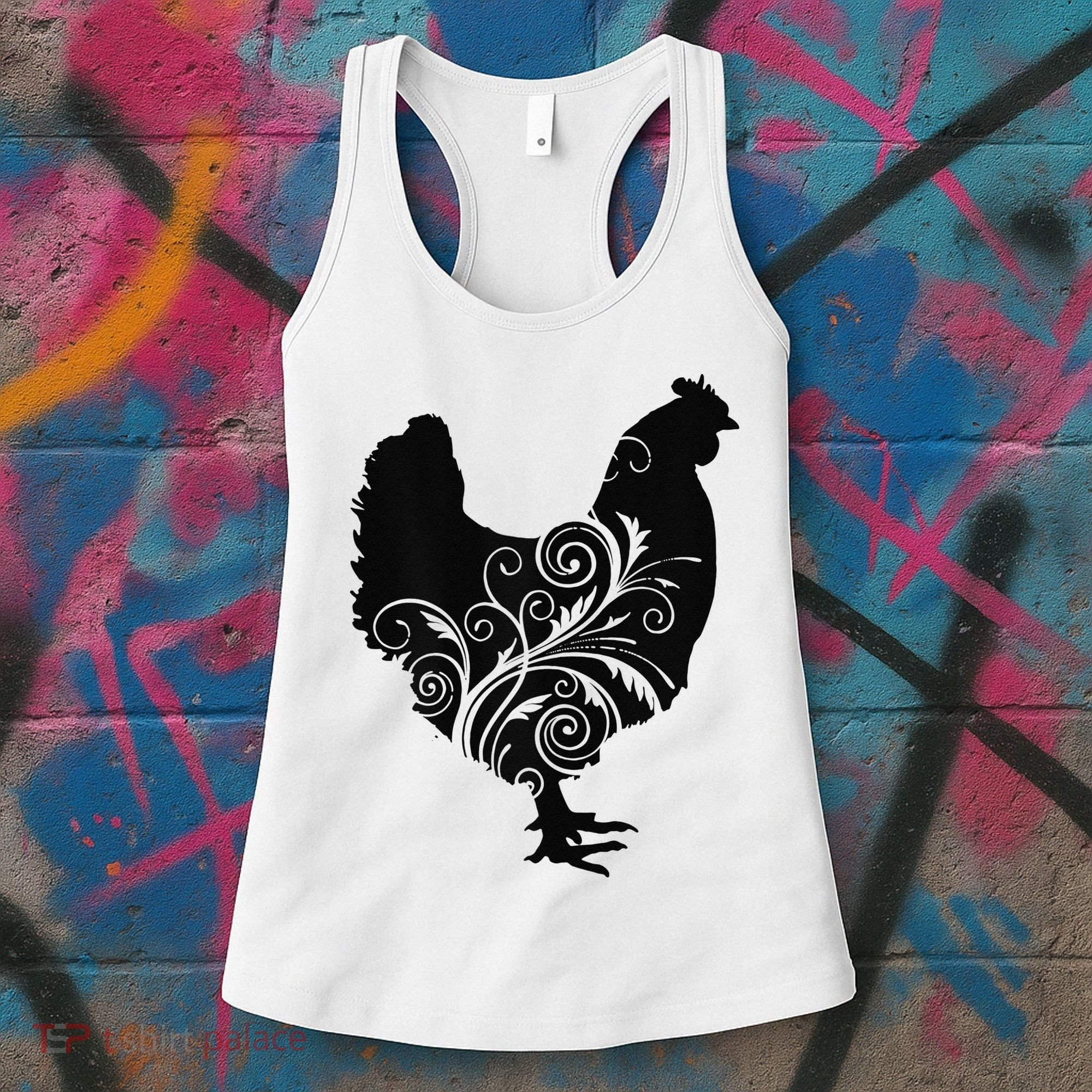 Chicken Farm Animal Poultry Farmer Gift Women's Tank Top