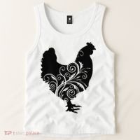 Chicken Farm Animal Poultry Farmer Gift Tank Top thumb 2