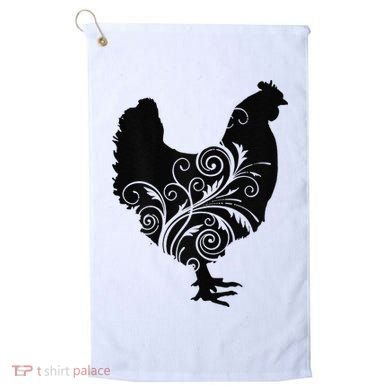 Chicken Farm Animal Poultry Farmer Gift Golf Towel