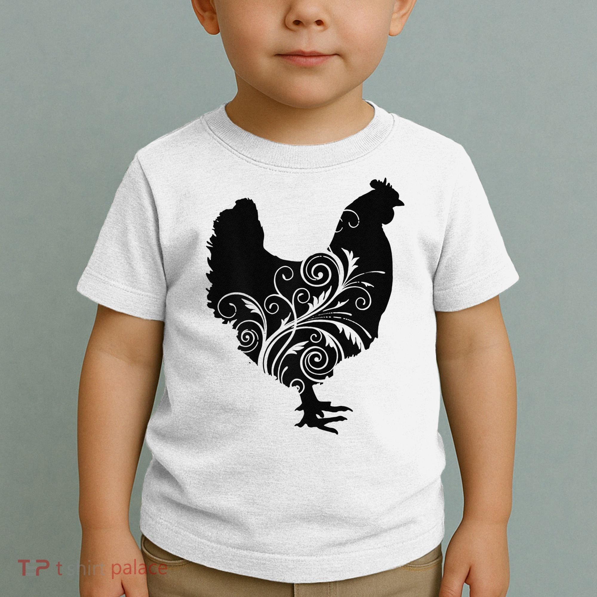 Chicken Farm Animal Poultry Farmer Gift Toddler T-Shirt