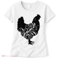 Chicken Farm Animal Poultry Farmer Gift Women's T-Shirt thumb 0