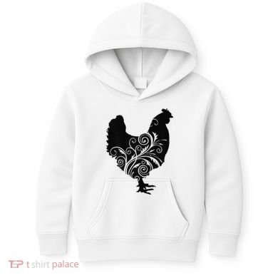 Chicken Farm Animal Poultry Farmer Gift Kids Hoodie