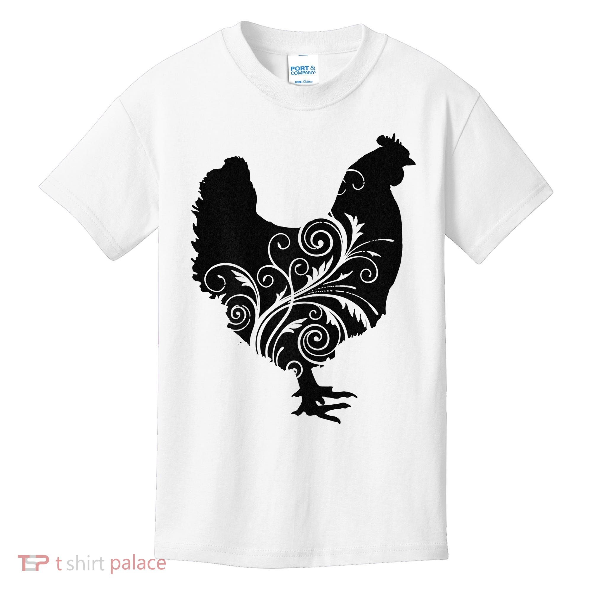 Chicken Farm Animal Poultry Farmer Gift Kids T-Shirt