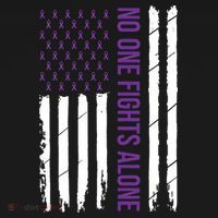 Cystic Fibrosis Awareness Purple Ribbon Women's Tank Top thumb 5