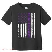 Cystic Fibrosis Awareness Purple Ribbon Toddler T-Shirt thumb 0