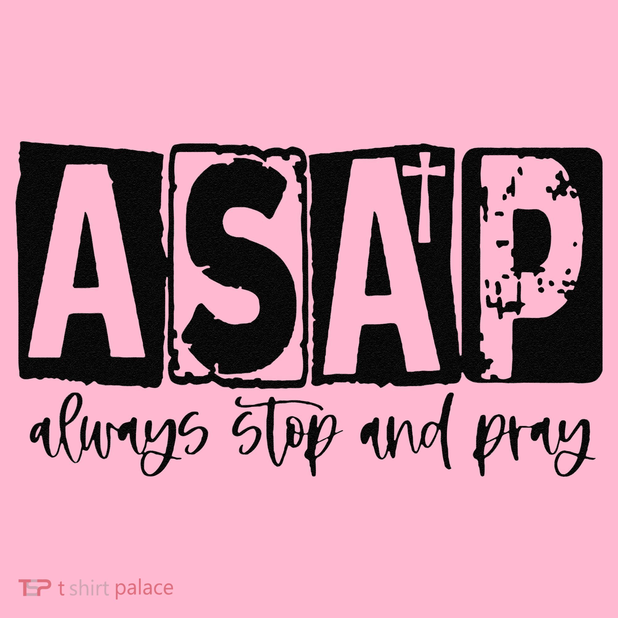 Christian for  ASAP Always Stop and Pray Coaster