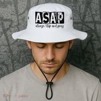 Christian for  ASAP Always Stop and Pray Bucket Hat thumb 2