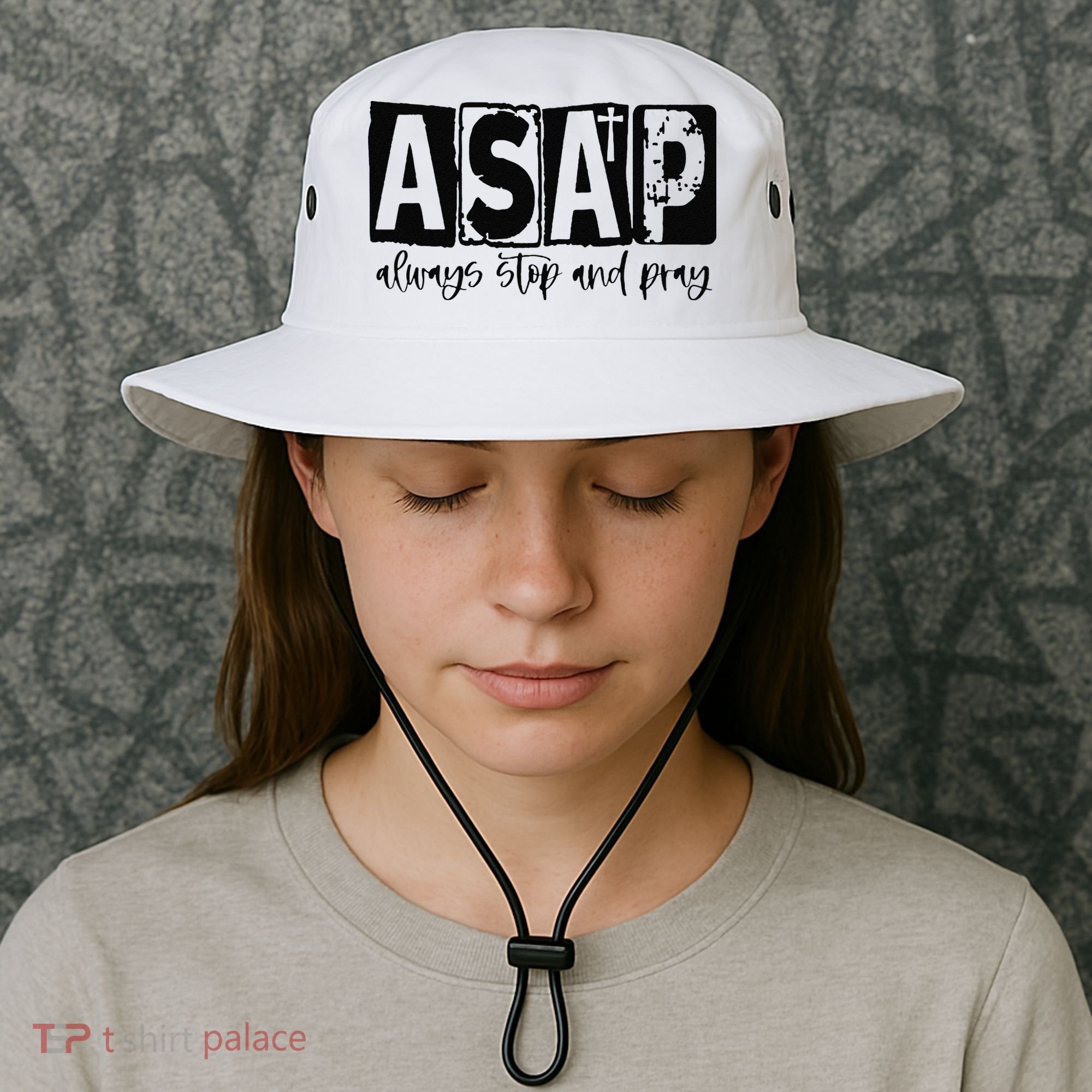 Christian for  ASAP Always Stop and Pray Bucket Hat