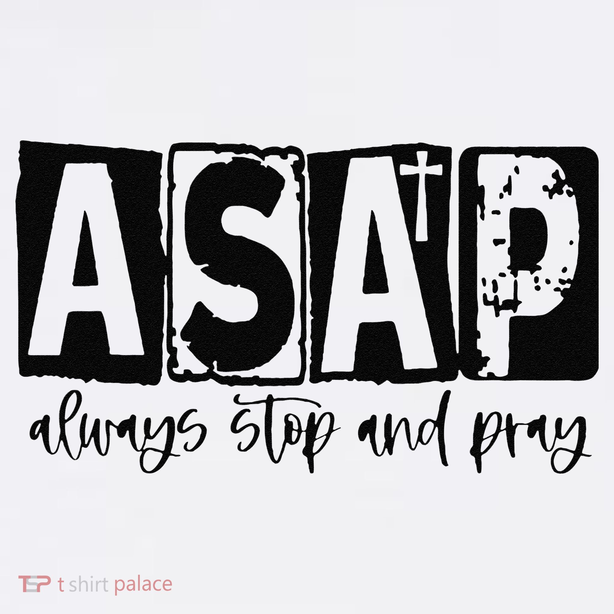 Christian for  ASAP Always Stop and Pray Ornament