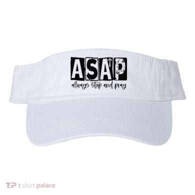Christian for  ASAP Always Stop and Pray Visor