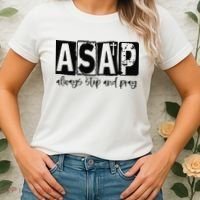 Christian for  ASAP Always Stop and Pray Women's T-Shirt thumb 2